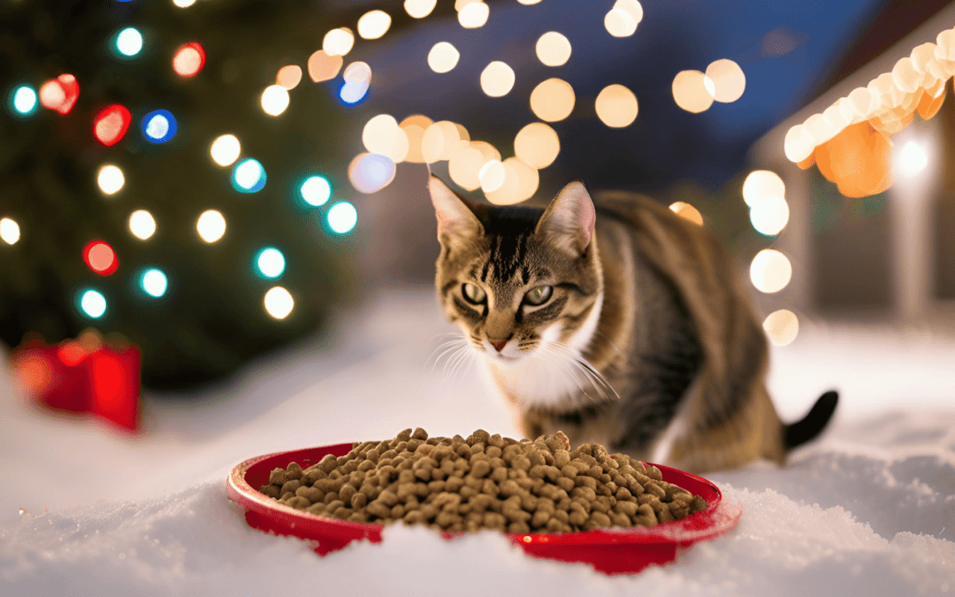 Un Noël solidaire pour les chats de la ferme d’Éric : participez à notre collecte de croquettes en ligne !