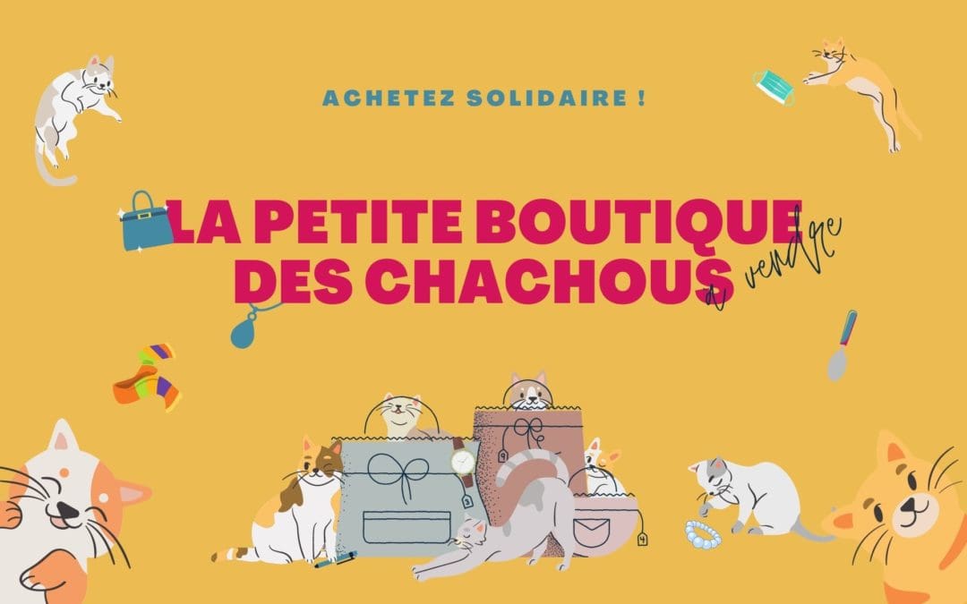 Achetez des cadeaux chats sur la Petite Boutique des Chachous !